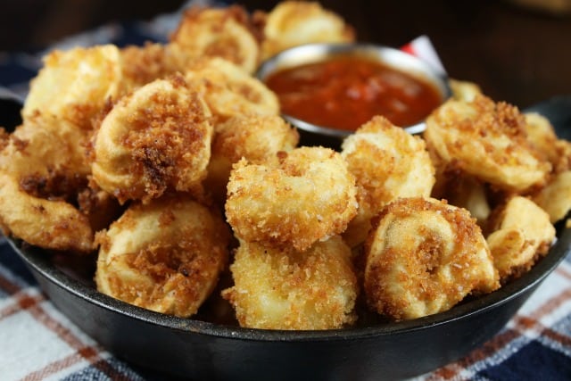 Fried Tortellini Appetizer Recipe from MissintheKitchen