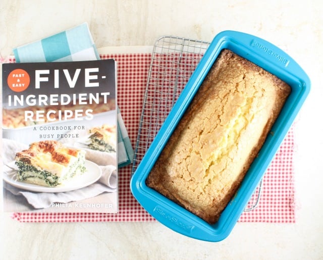 Vanilla Pound Cake Recipe from Fast & Easy 5- Ingredient Recipes ~ MissintheKitchen