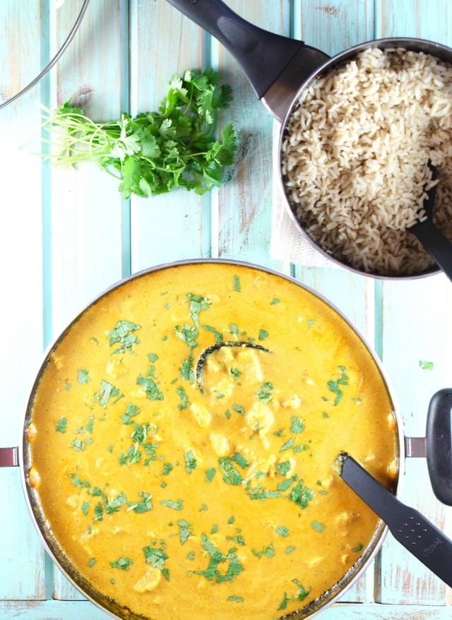Indian Butter Chicken ~ weeknight dinner recipe from Miss in the Kitchen