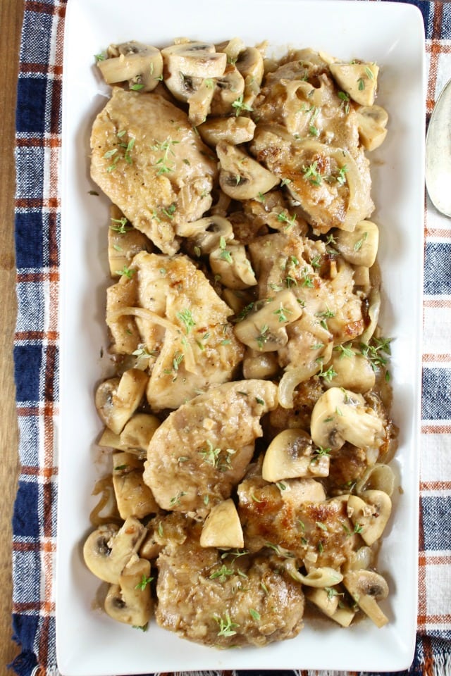 Creamy Balsamic Chicken Skillet Recipe | MissintheKitchen.com