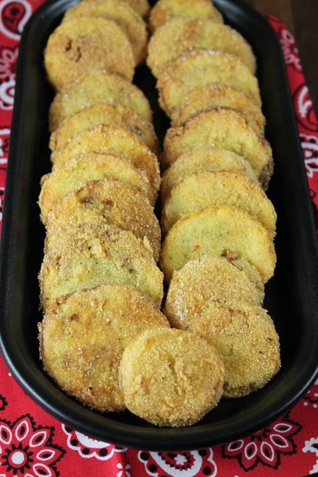 Fried Squash Recipe from MissintheKitchen.com