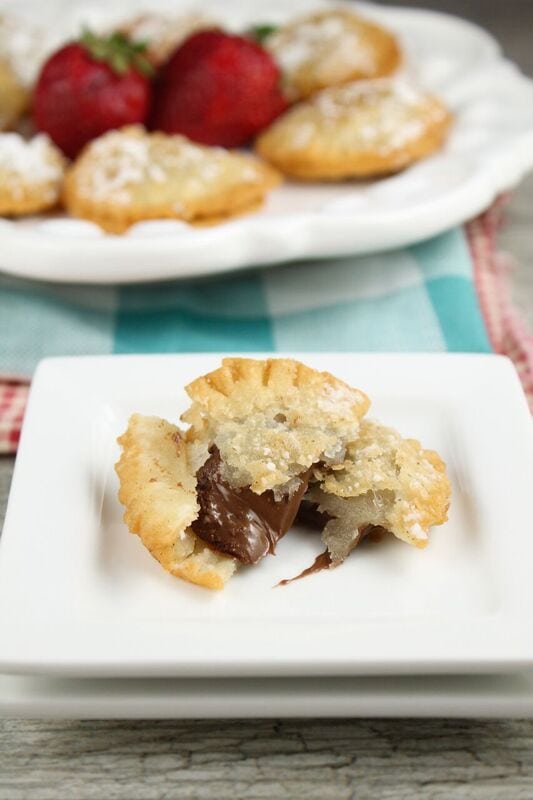 Fried Nutella Hand Pies Recipe from MissintheKitchen