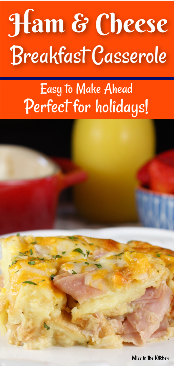 Ham and Cheese Breakfast Casserole