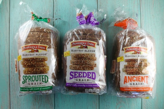 Pepperidge Farm Harvest Blend Bread for Salmon Toast Recipes 2 Ways from MissintheKitchen.com