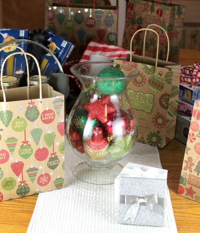 Frito Lay White Elephant Charity Exchange Party Table from MissintheKitchen.com #ad