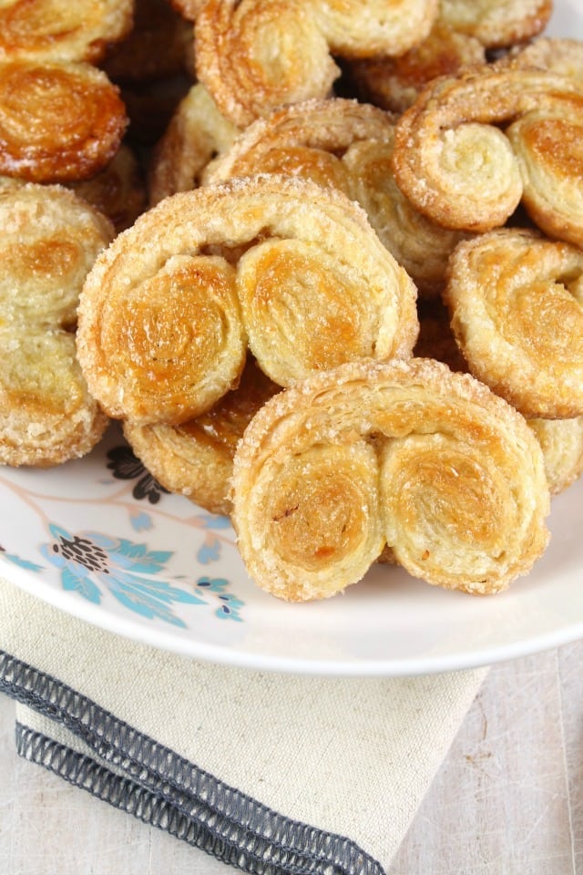 Orange Scented Palmiers Recipe from Effortless Entertaining Cookbook by Meredith Steele ~ MissintheKitchen.com