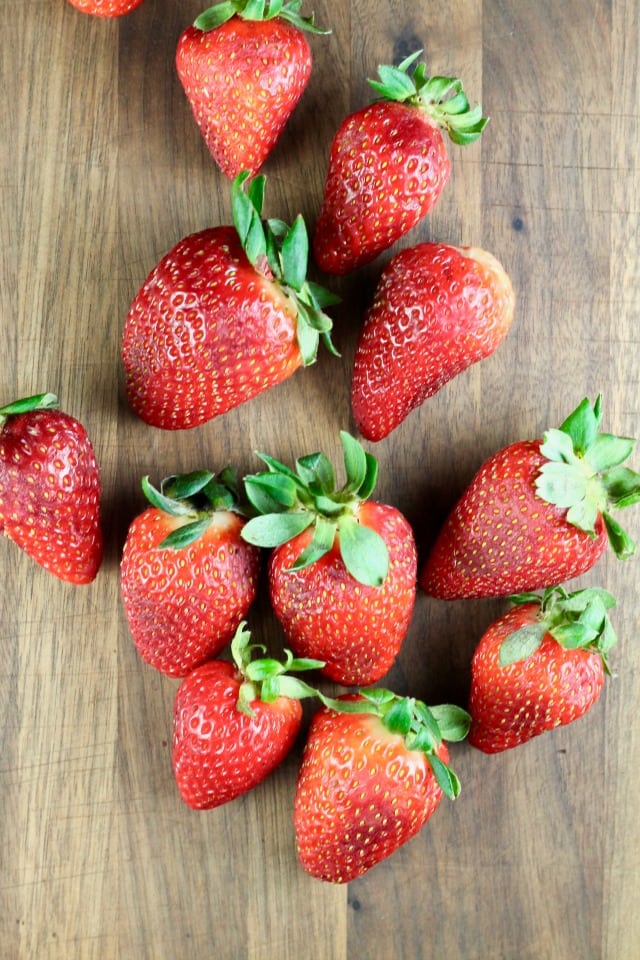 Fresh Strawberries for Easy Strawberry Daiquiri Recipe