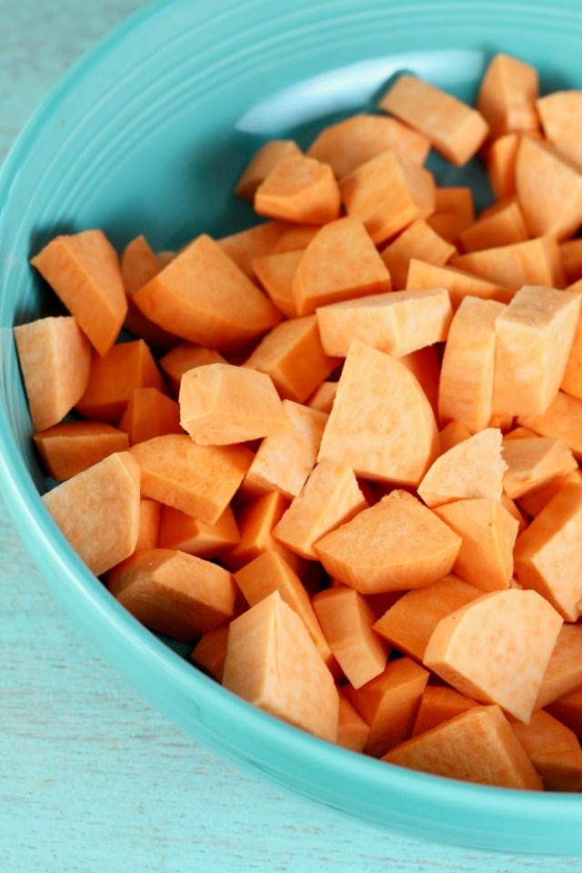 Sweet Potatoes for Sheet Pan Dinner 