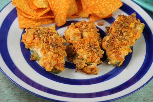 Doritos Chicken Jalapeno Poppers ~ Appetizer~ Missinthekitchen.com