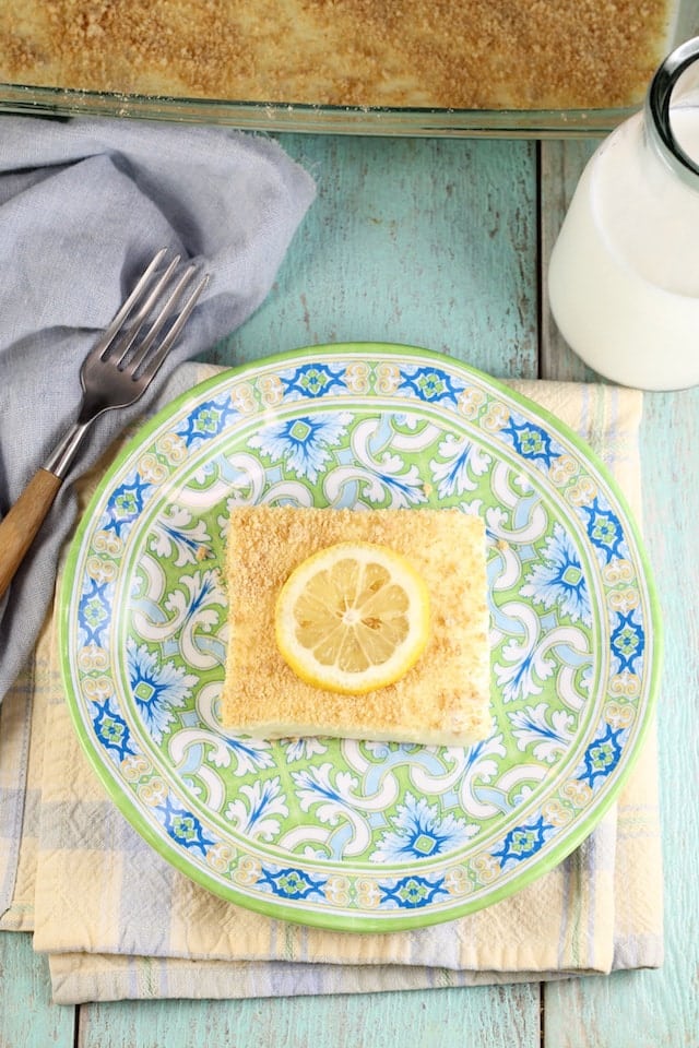 Delicious Lemon Icebox Cheesecake Recipe from MissintheKitchen.com