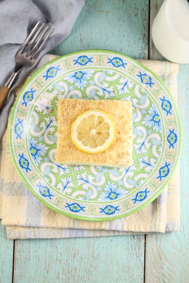 Lemon Icebox Cheesecake ~ No Bake Dessert Recipe from MissintheKitchen.com