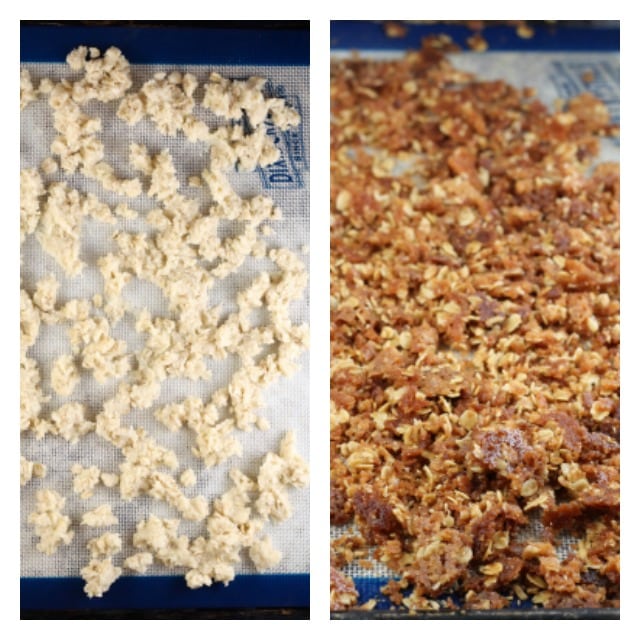 Crisp for Cherry Crisp Ice Cream ~ MissintheKitchen.com #SummerDessertsWeek