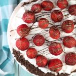 Hazelnut Gelato Pie Recipe from MissintheKitchen #sponsored by HemisFares