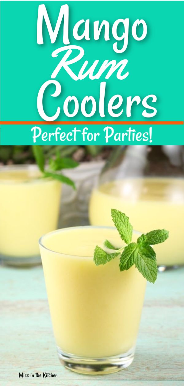 Mango Rum Coolers Cocktail