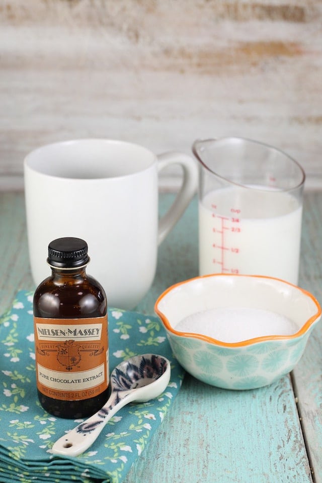 Ingredients for Mocha Popsicles Recipe ~ Missinthekitchen.com