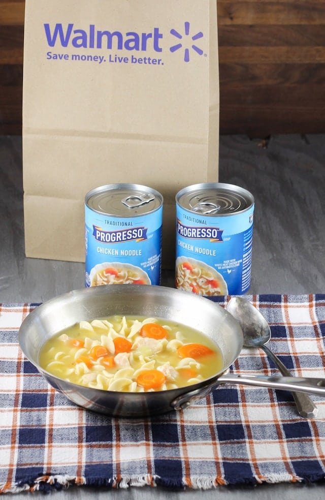 Progresso Chicken Noodle Soup ~ MissintheKitchen.com