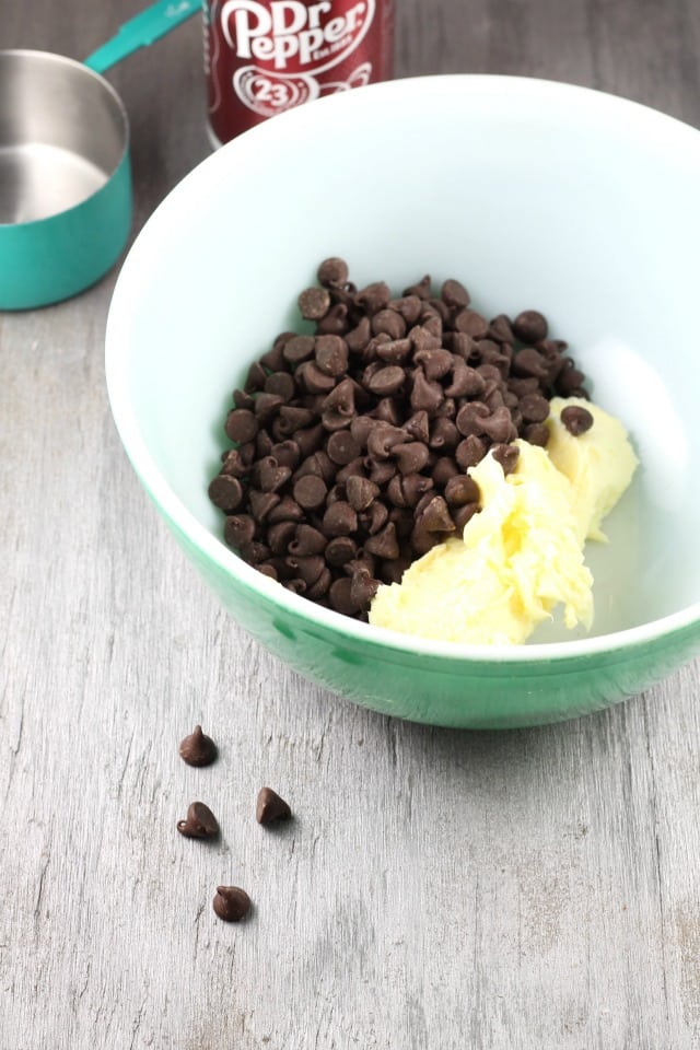 Dr. Pepper Brownies Ingredients ~ MissintheKitchen.com #ad