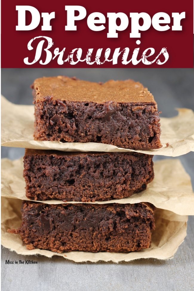 How to Make Dr Pepper Brownies