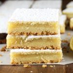 Lemony Lemon Bars from The Easy Homemade Cookie Cookbook ~ Recipe at MissintheKitchen.com