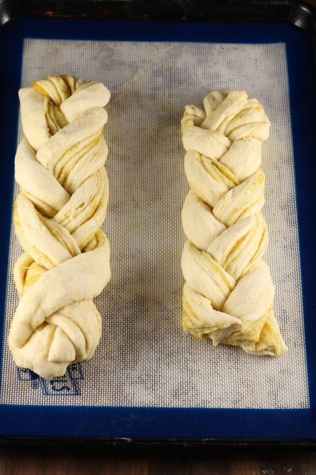 Orange Caradamom Braids ~ MissintheKitchen.com #ad