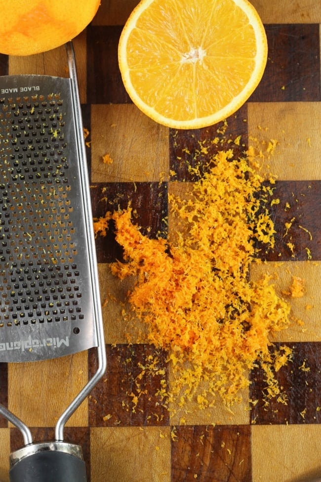 Orange Zest for Orange Cardamom Braid ~ MissintheKitchen.com #orange