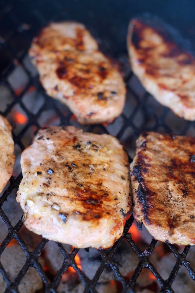 Easy Citrus Grilled Pork Chops Recipe 