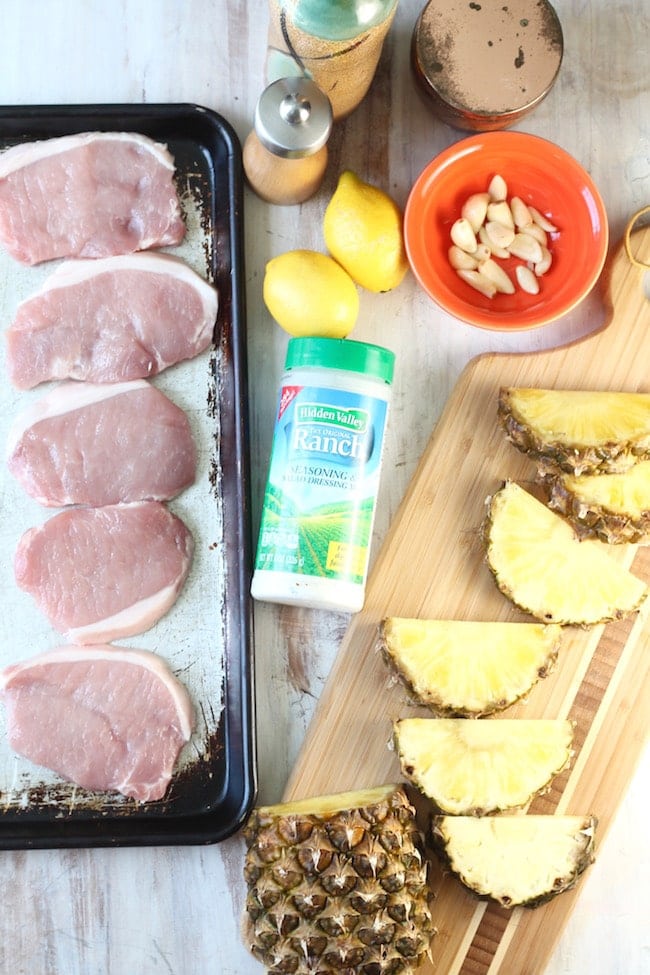 ingredients for easy citrus marinade
