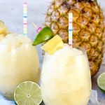 Pineapple Limeade Slush Summer Drink