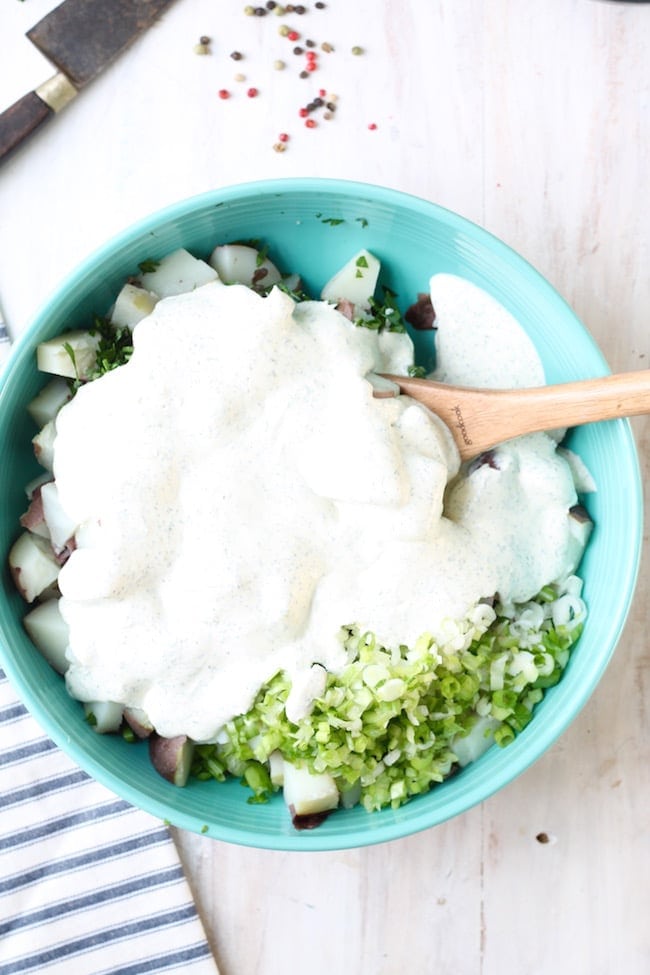 Creamy Dill Dressing for Potato Salad