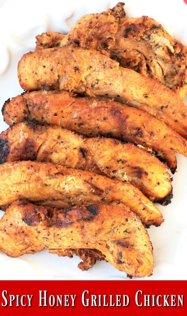 Spicy Honey Grilled Chicken Dinner