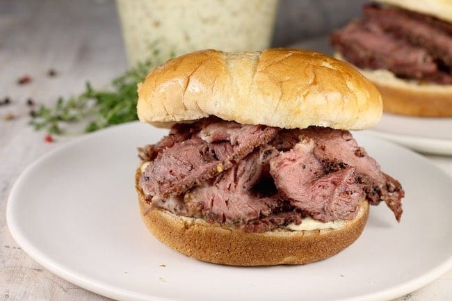 Smoked Roast Beef Sandwich