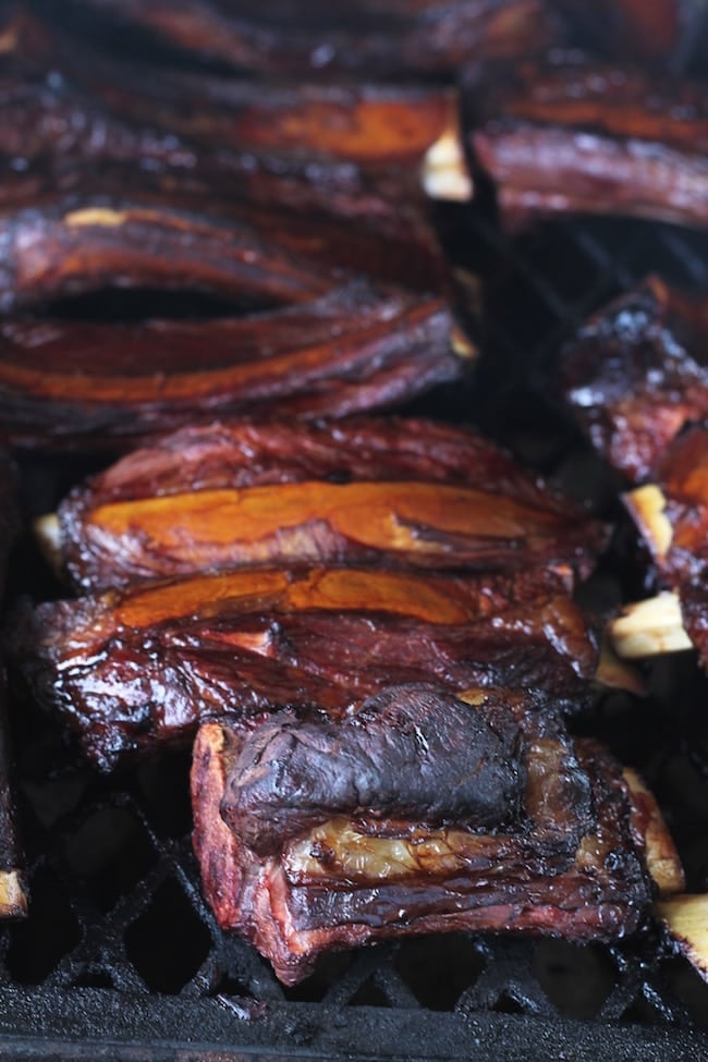 smoked beef short ribs