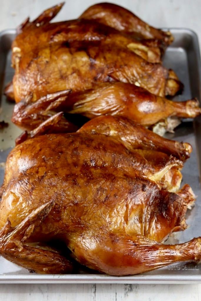 Smoked Chickens