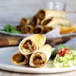 Baked Brisket Taquitos