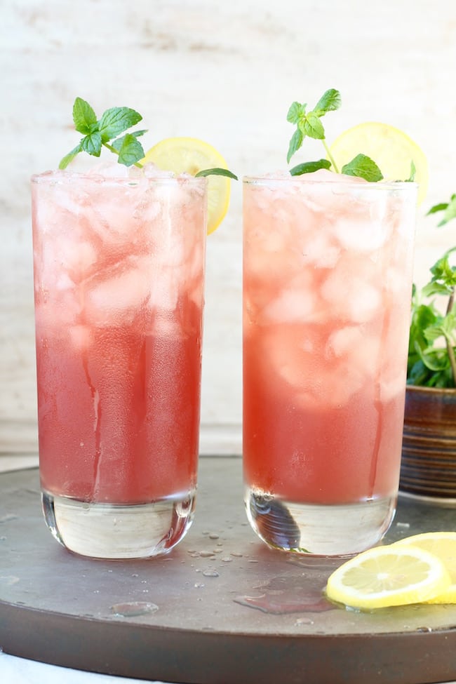 Pomegranate Lemonade punch recipe