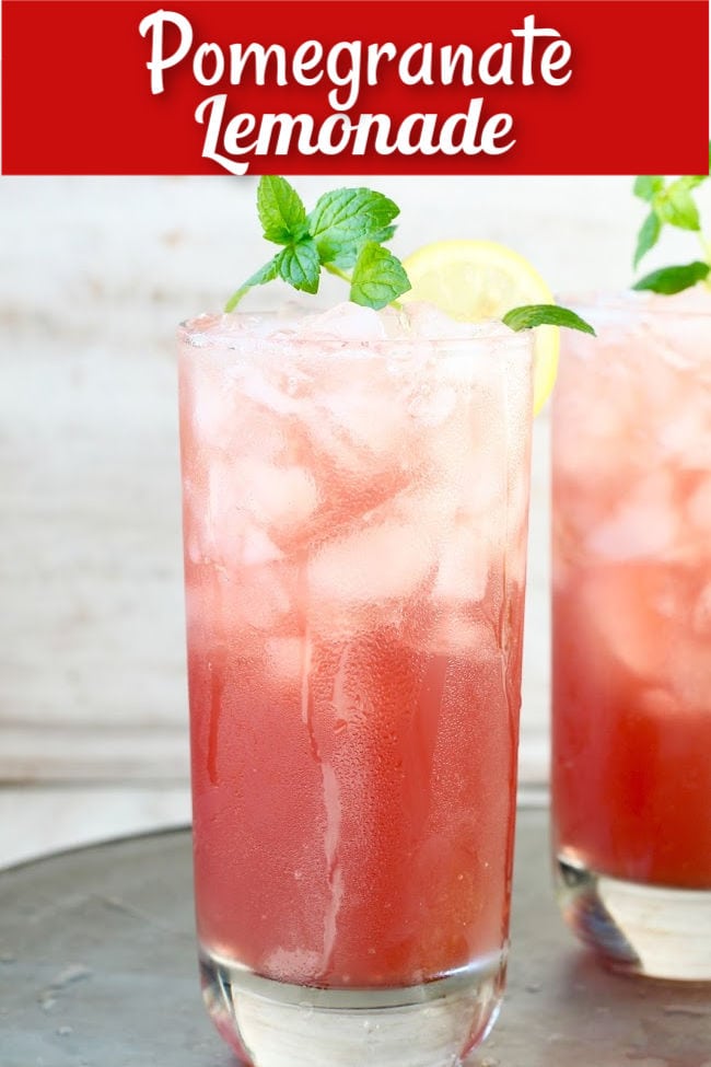 Easy Pomegranate Lemonade Recipe
