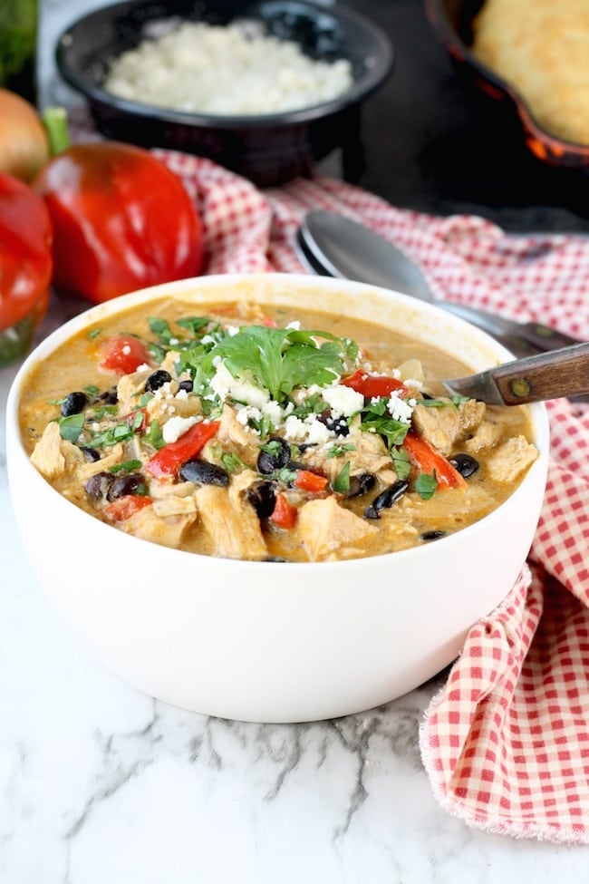How to use leftover chicken ~ Smoked Chicken Chili