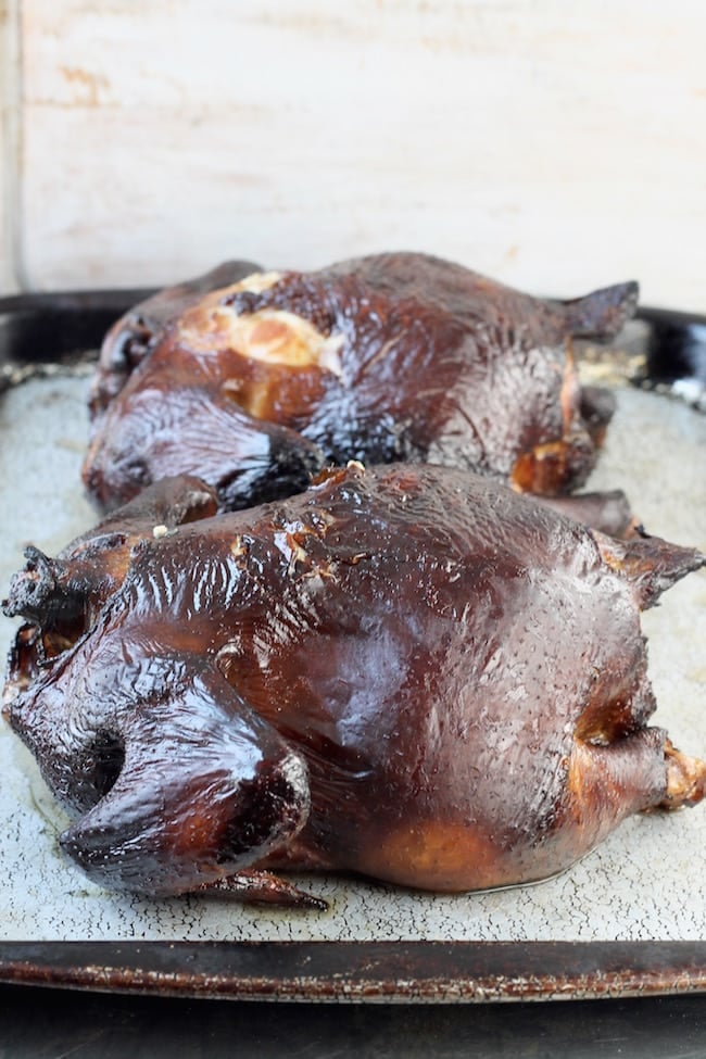 Smoked Whole Chickens