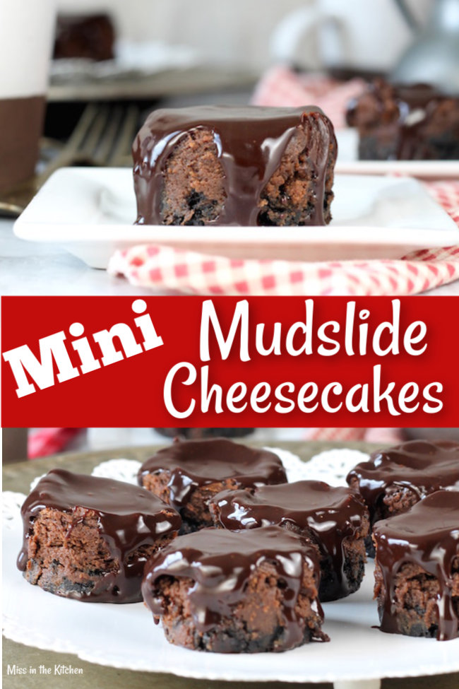 How to Make Mini Mudslide Cheesecakes