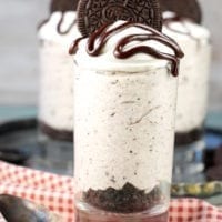 Individual No Bake Oreo Cheesecakes