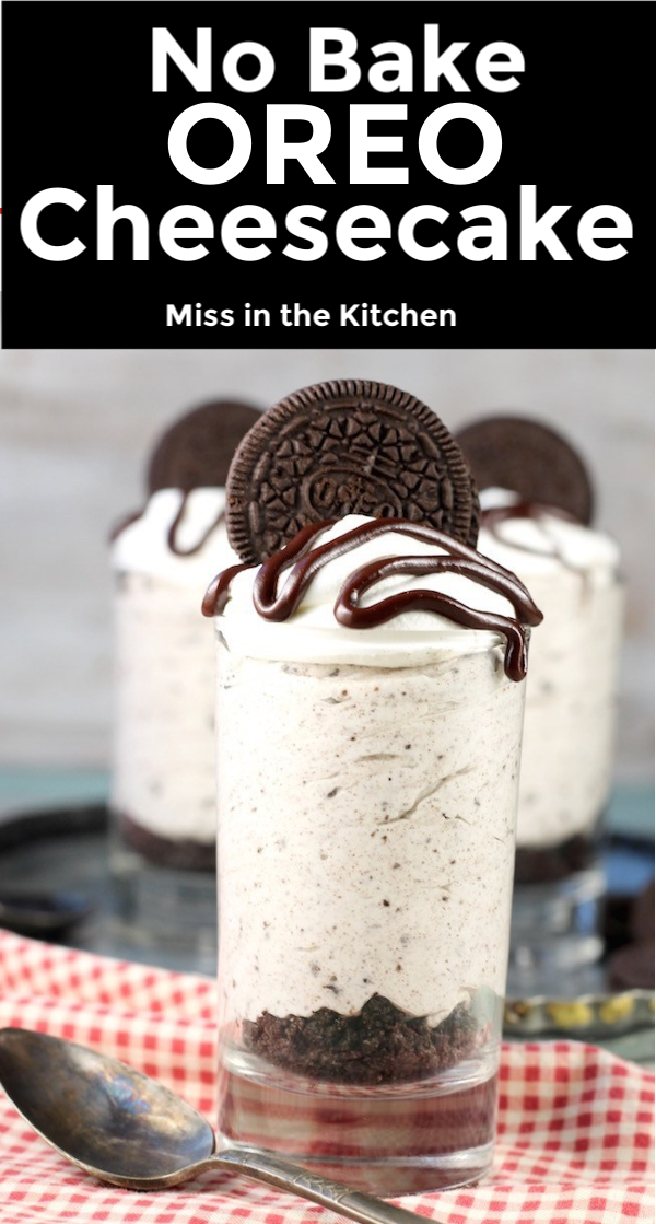 No Bake Oreo Cheesecake