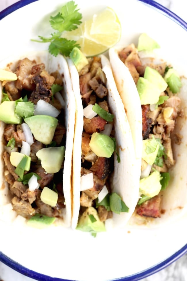 Easy Smoked Pork Carnitas Tacos
