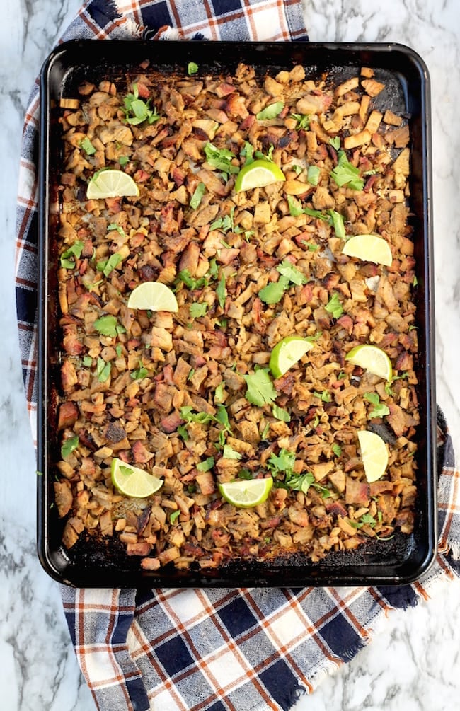 Smoked Pork Carnitas Recipe with lime and cilantro
