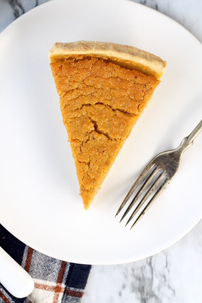 Slice of Southern Sweet Potato Pie