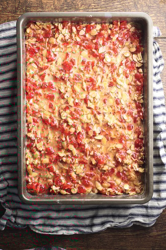 Cherry Almond Bars Recipe