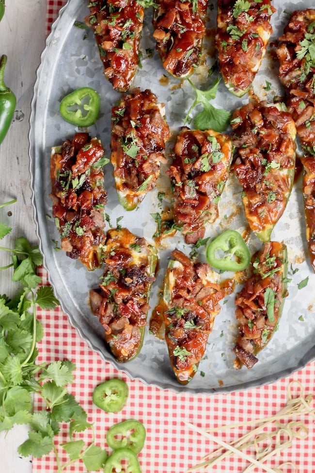 Jalapeño Poppers with Brisket and Bacon