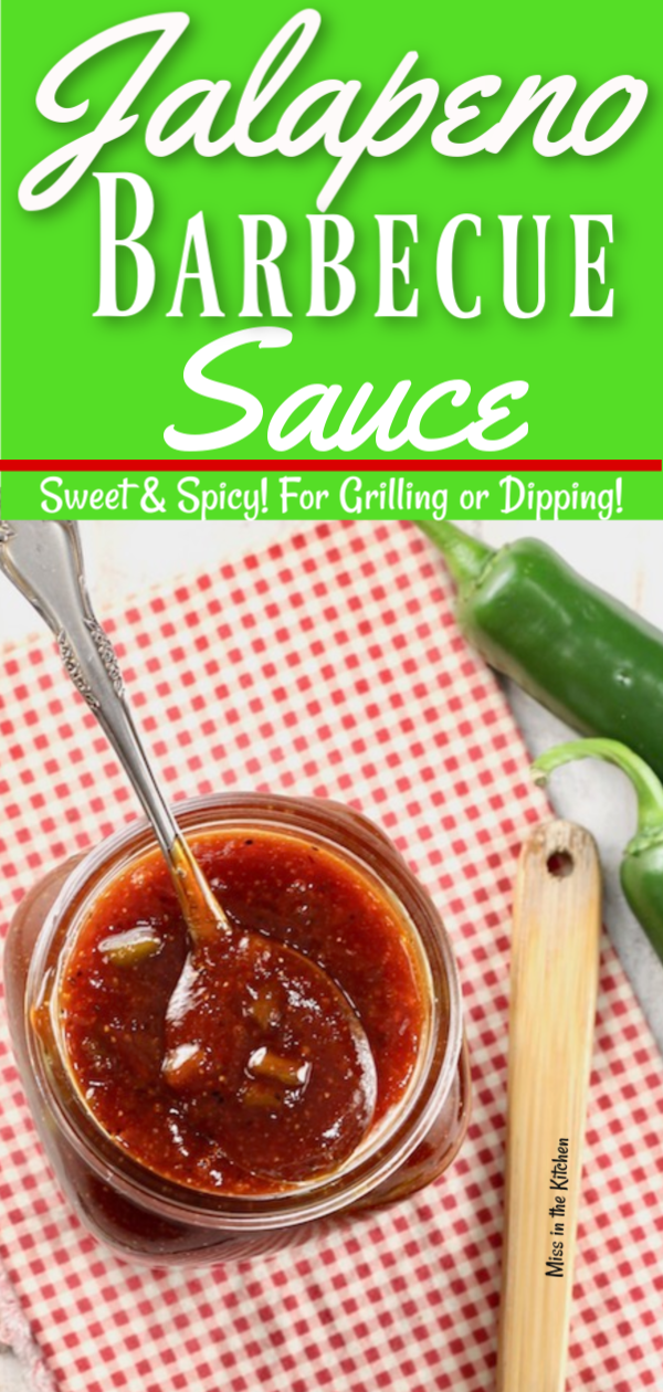 Homemade Jalapeno Barbecue Sauce 