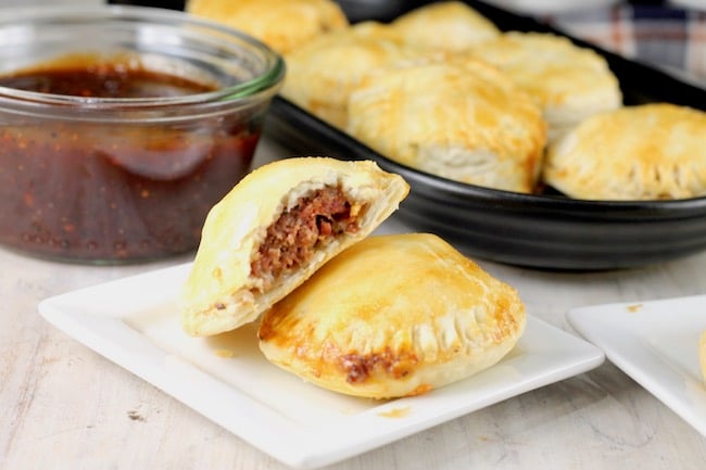 Mini Barbecue Meat Pies Appetizer