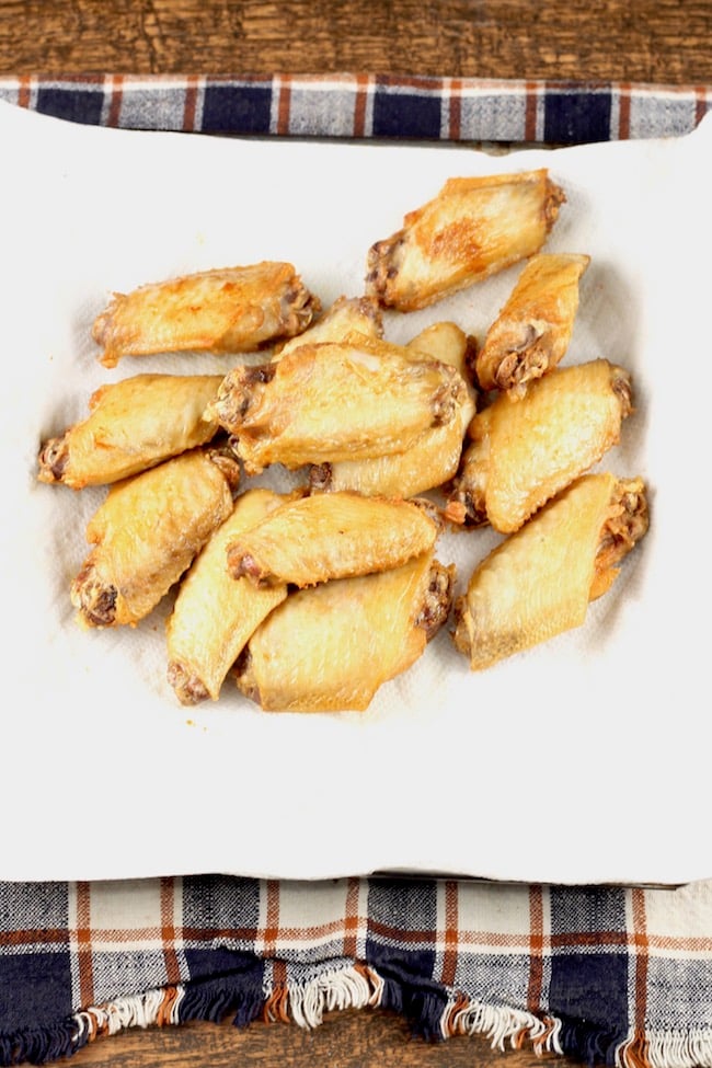 How to deep fry chicken wings for Buffalo Wings