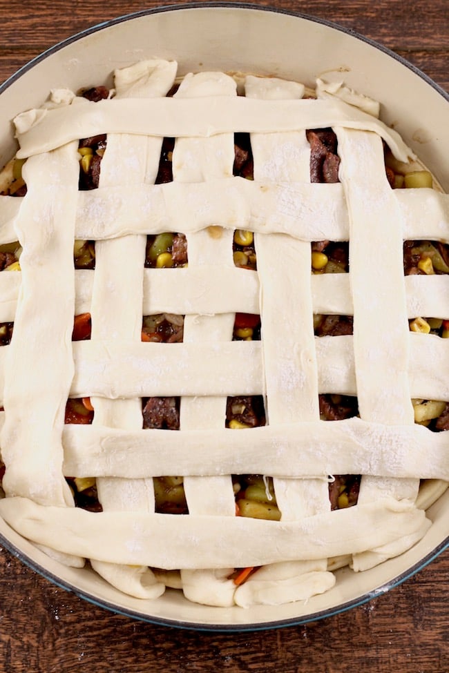 How to Make Steak Pot Pie with double crust